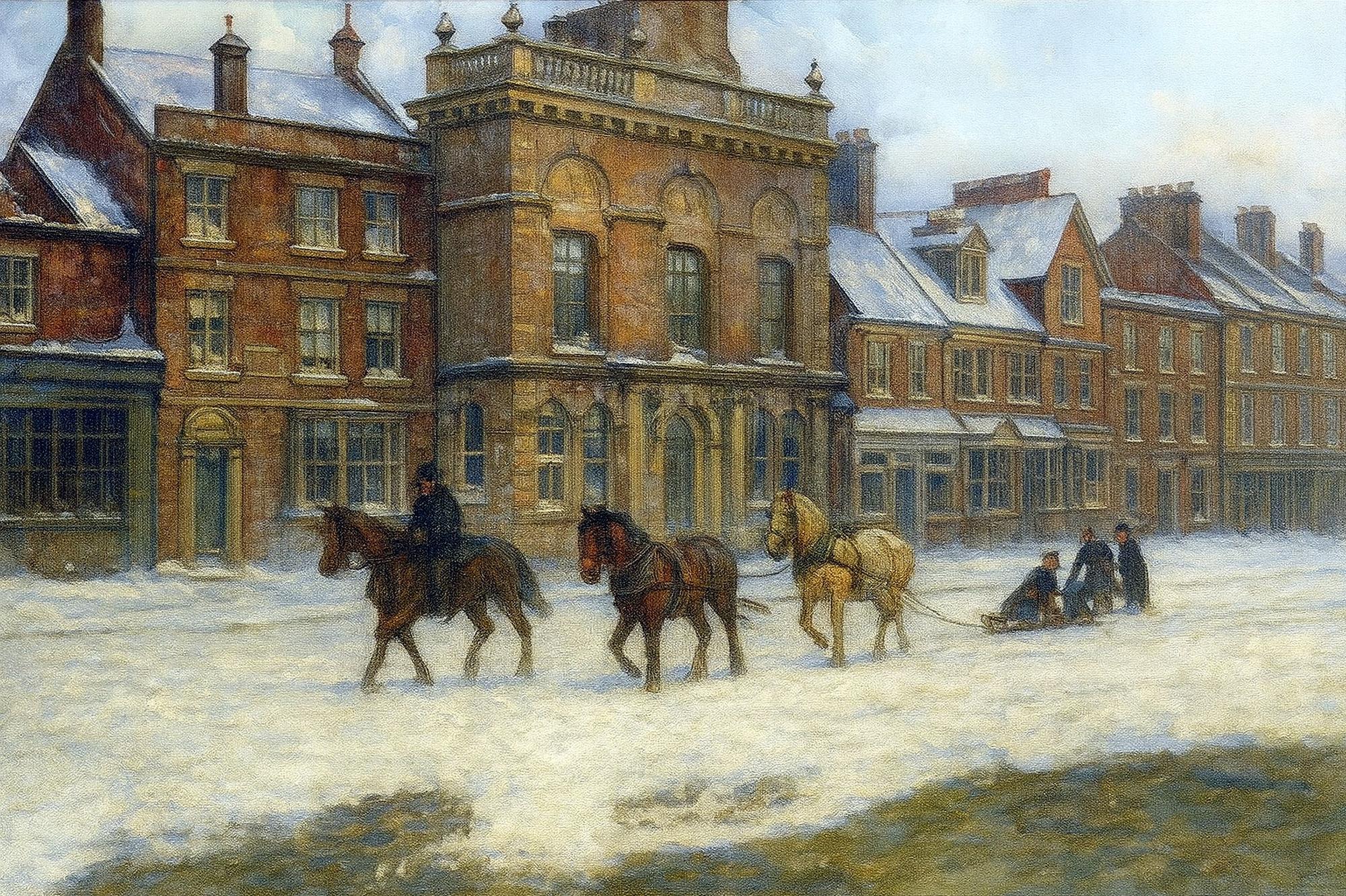 Dunstable yesteryear: Aftermath of a 1901 blizzard