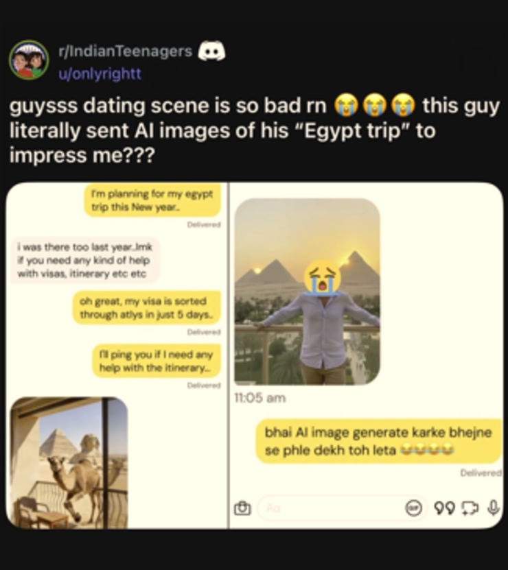 Man’s AI Egypt photos spark hilarious reactions online as users spot ...