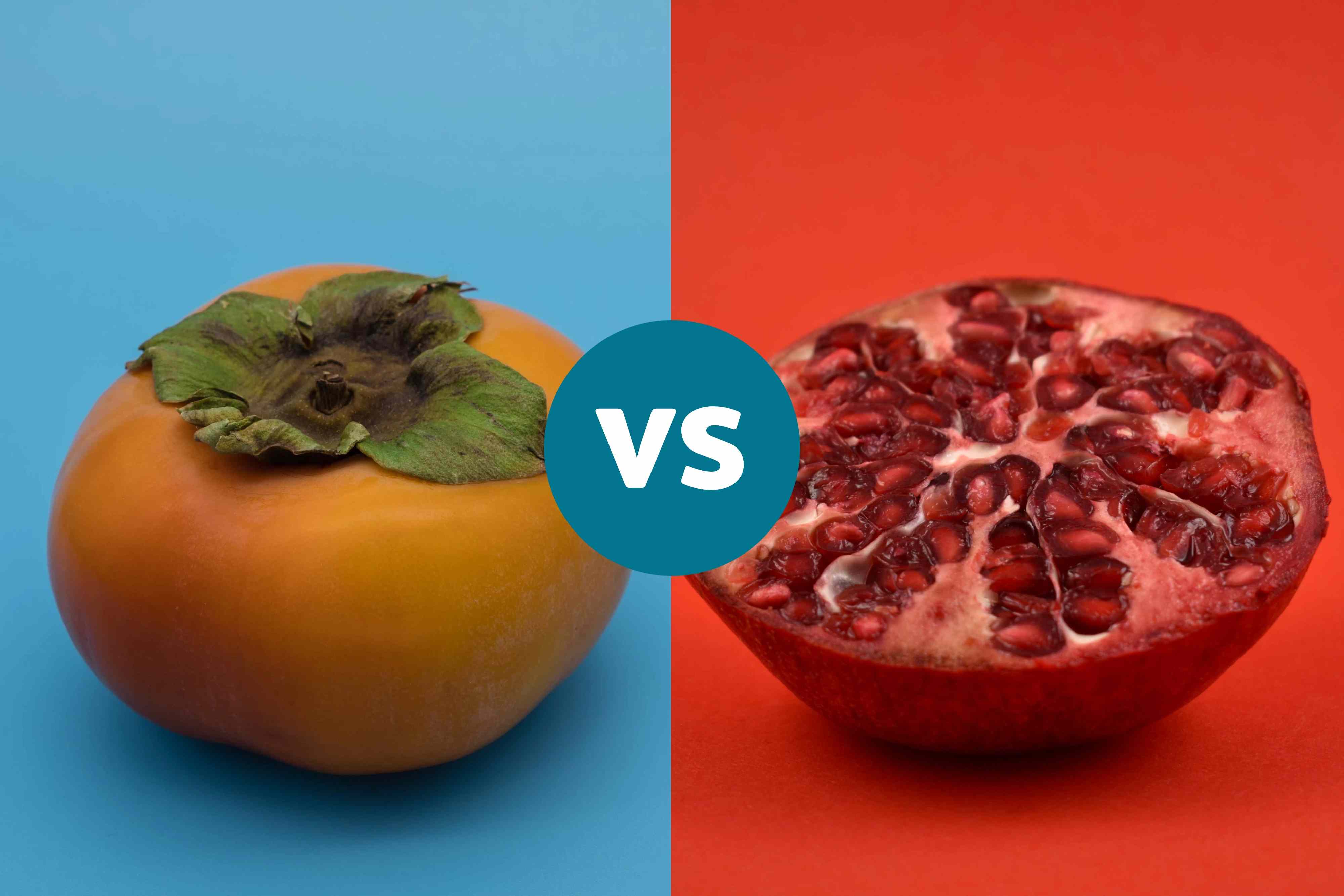 Persimmon vs. pomegranate: Which is better for fiber and antioxidants?<br><br>