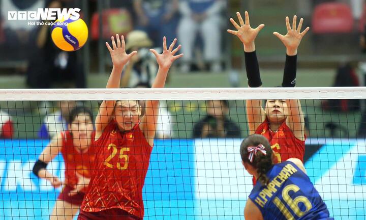 Thua đau Thái Lan, bóng chuyền nữ Việt Nam lỡ cơ hội giành HCV lịch sử