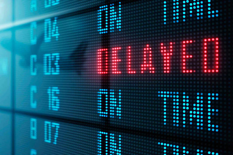 These US airlines have the most delayed flights in 2025