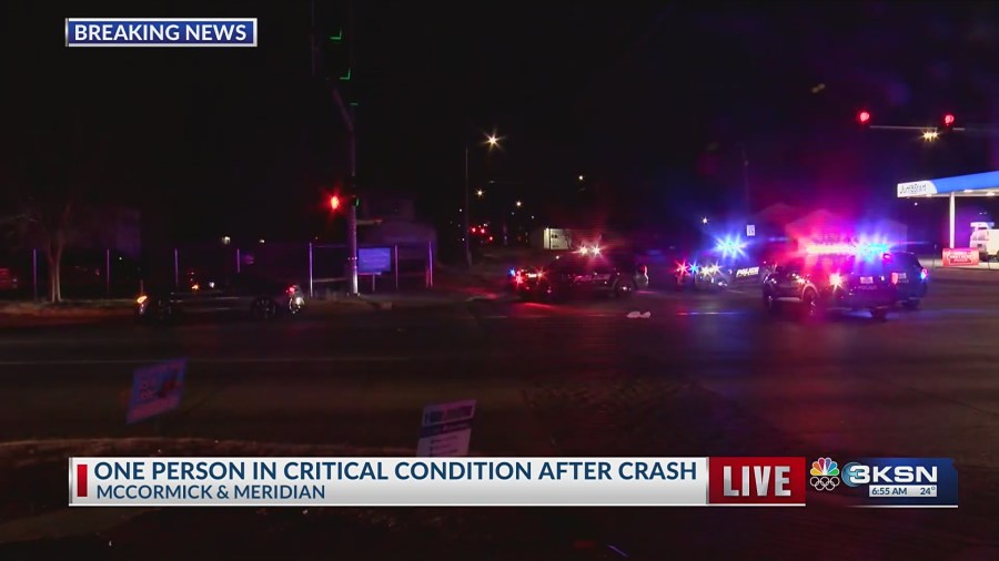 Man dies after being struck by car in west Wichita