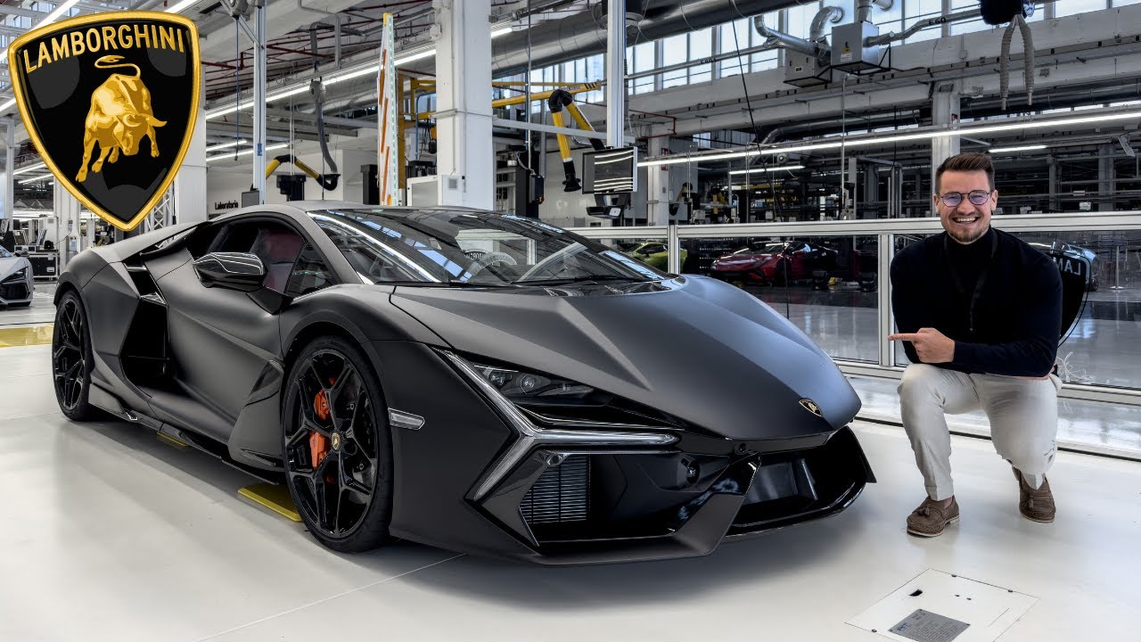 How Lamborghini built a 1050HP car that can drive in silence