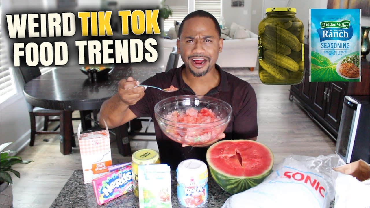 Trying Weird Food Combos Tik Tok Edition Alonzo Lerone