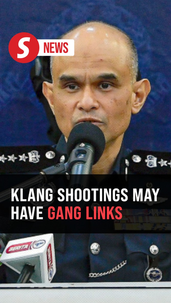 Gang links under investigation in Klang shooting, says Selangor police ...