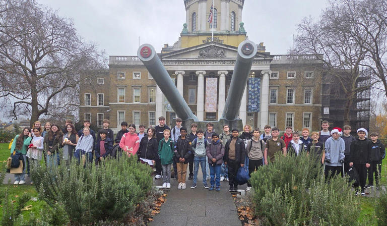 Ark Alexandra Academy cadets step back in time at the Imperial War Museum