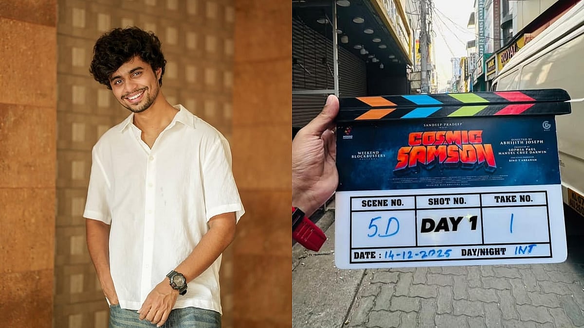 Sandeep Pradeep starrer Cosmic Samson goes on floors