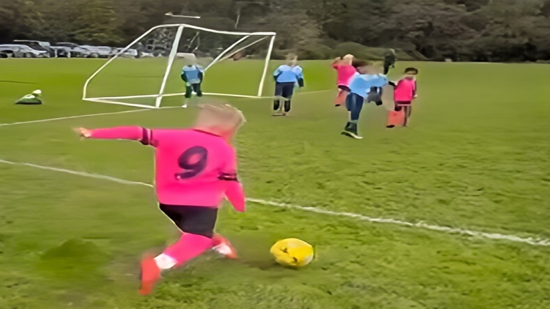 Most talented football kids caught on camera