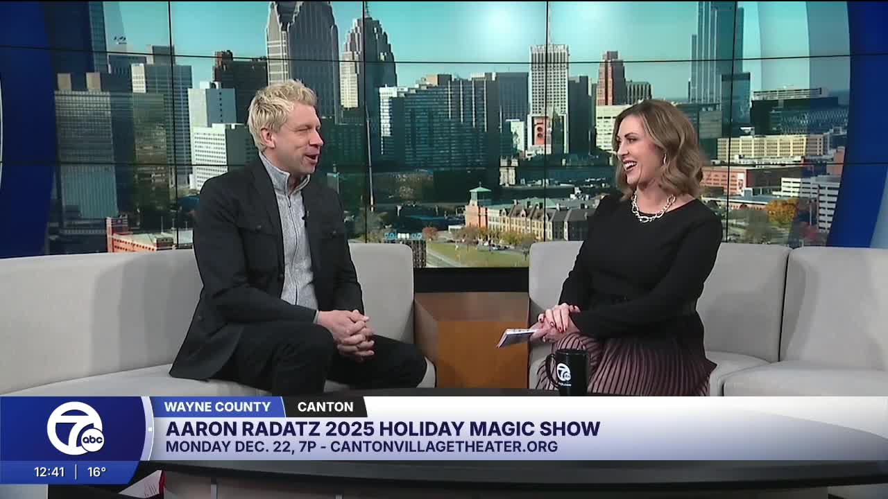 Live guest: Aaron Radatz 2025 holiday magic show