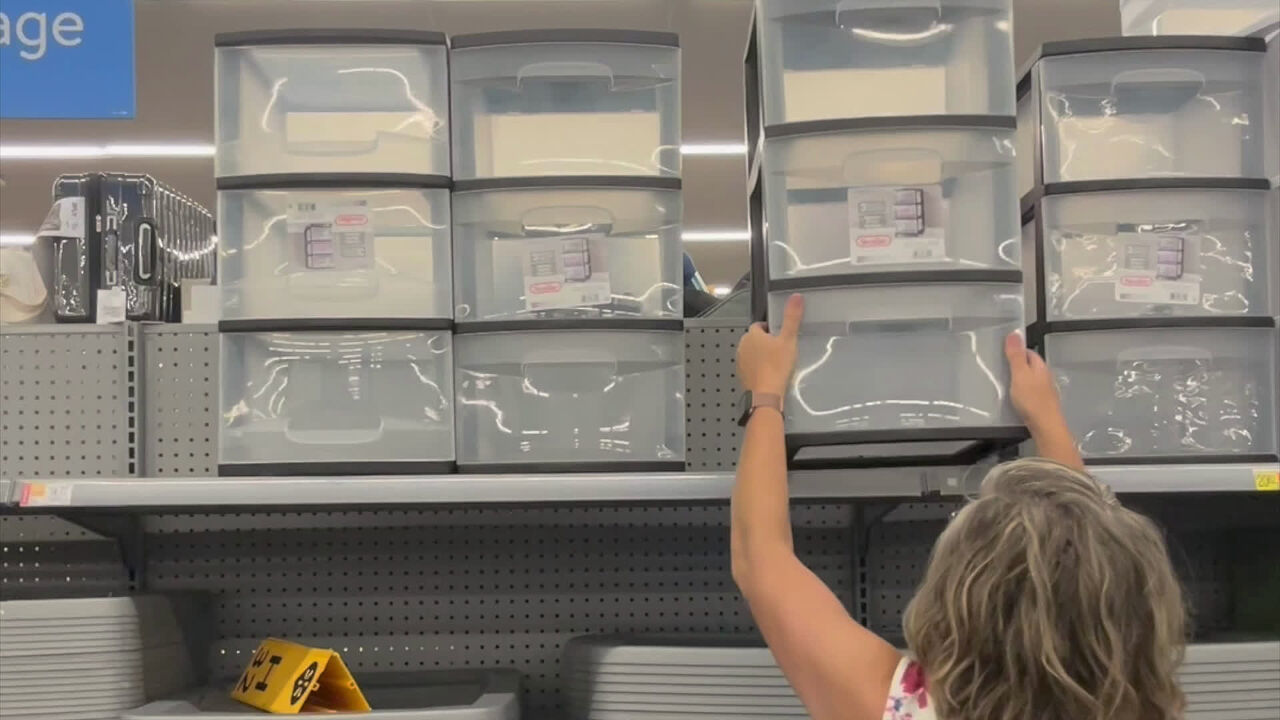 Walmart drawers turned mini greenhouse