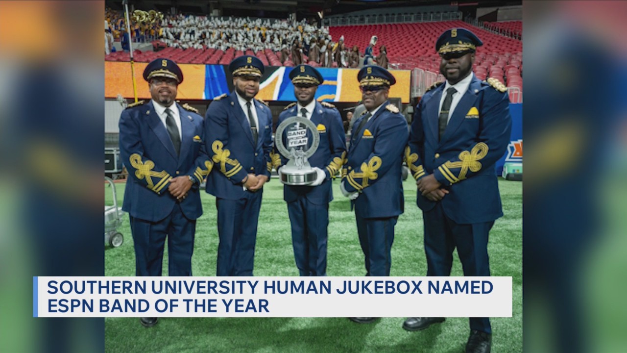 Southern University Human Jukebox named ESPN Band of the Year