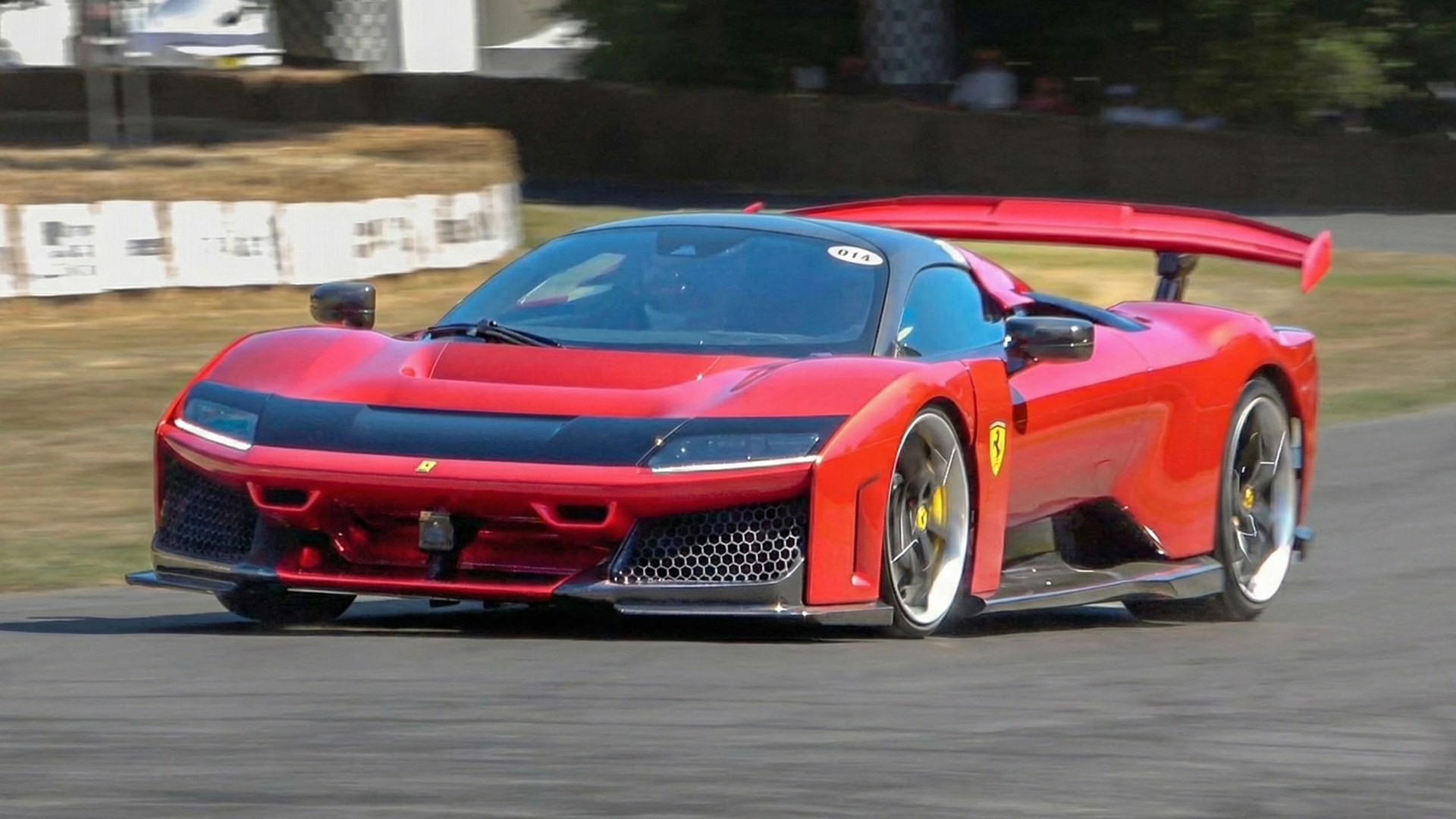 New Ferrari F80 flat out for the first time