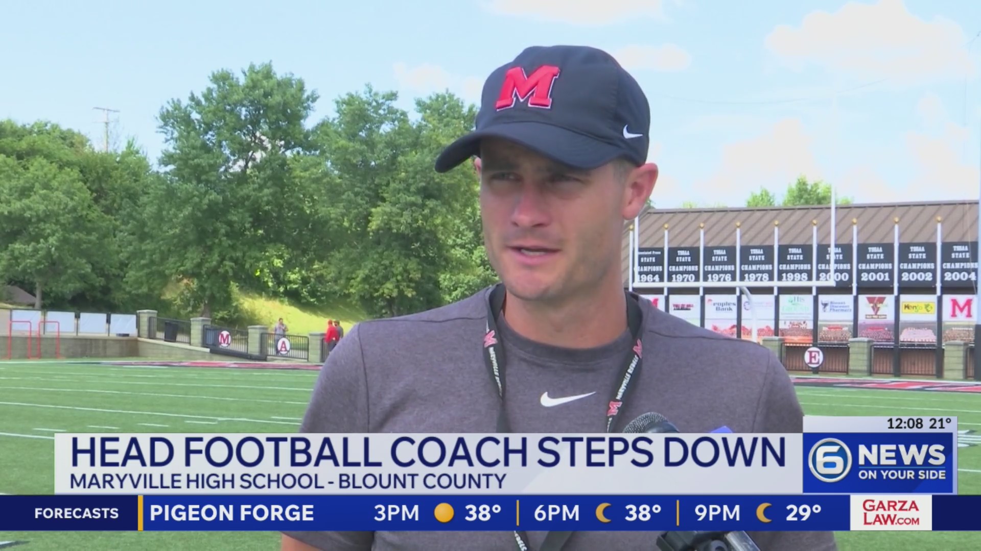 Maryville High School head football coach steps down