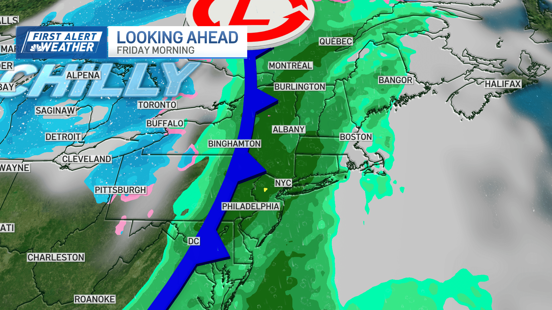 After a frigid start to the week, get ready for a temperature roller ...