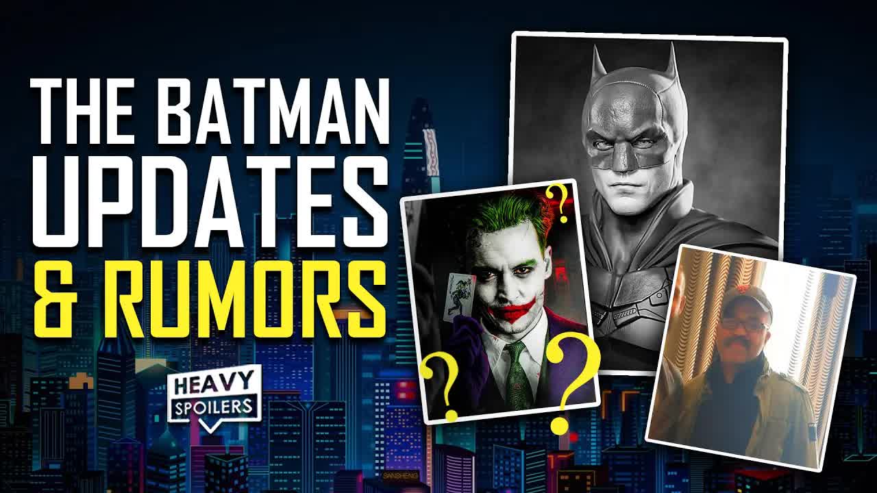 BATMAN 2021 UPDATE: Commissioner Gordon, Firefly rumors, Johnny Depp ...