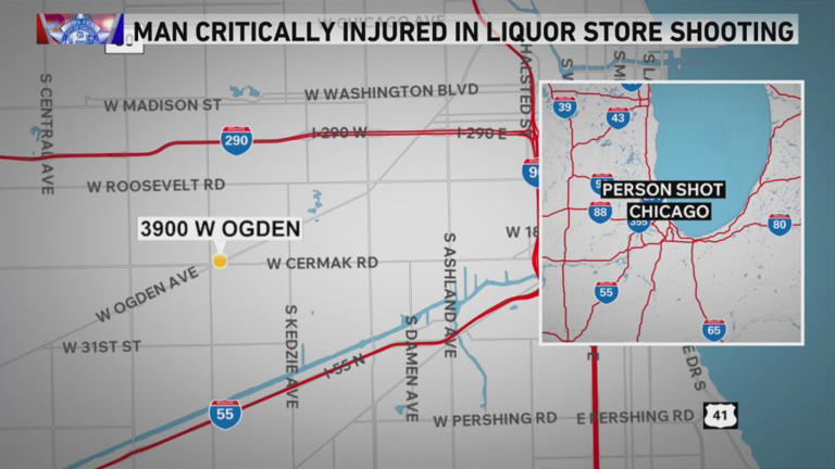 Man critically injured in West Side liquor store shooting; person of ...