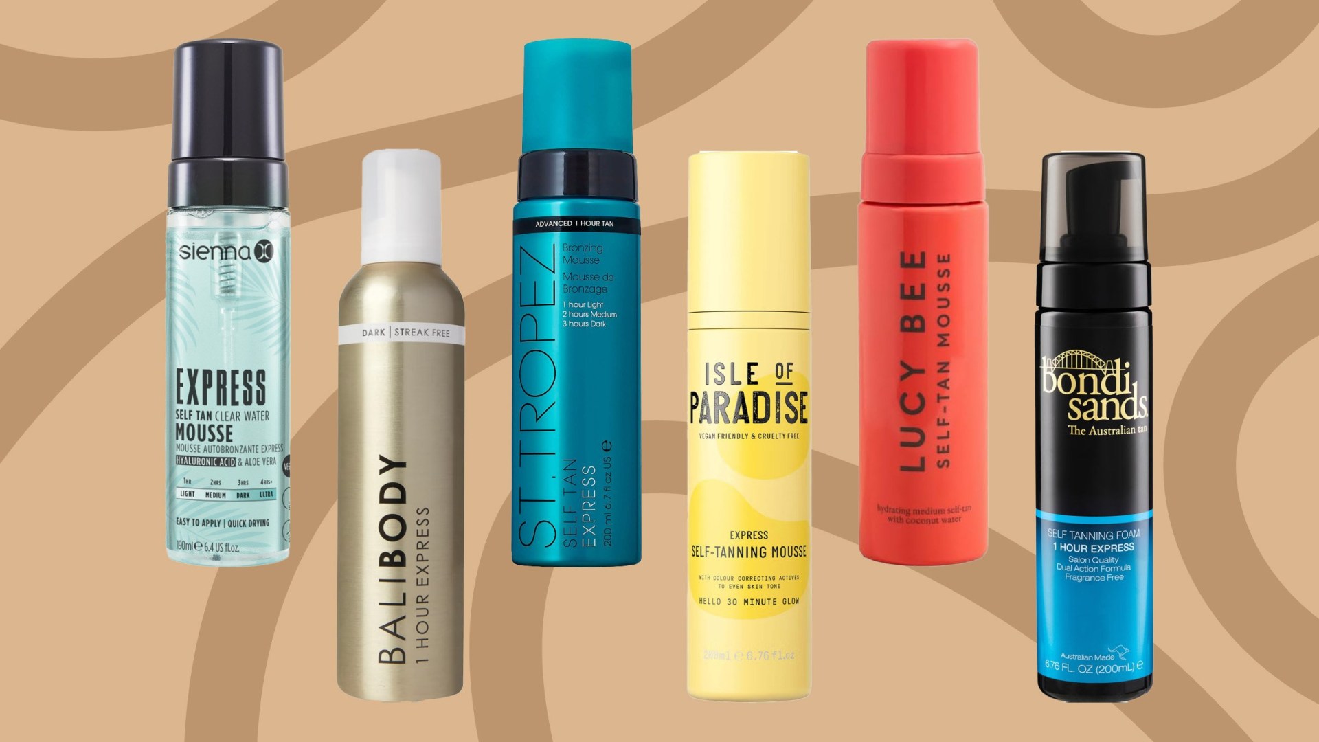 Get party ready with these top express fake tans