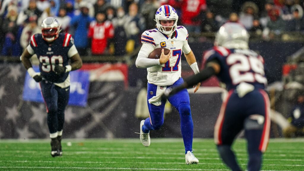 Josh Allen matches Tom Brady feat in Bills win over Patriots