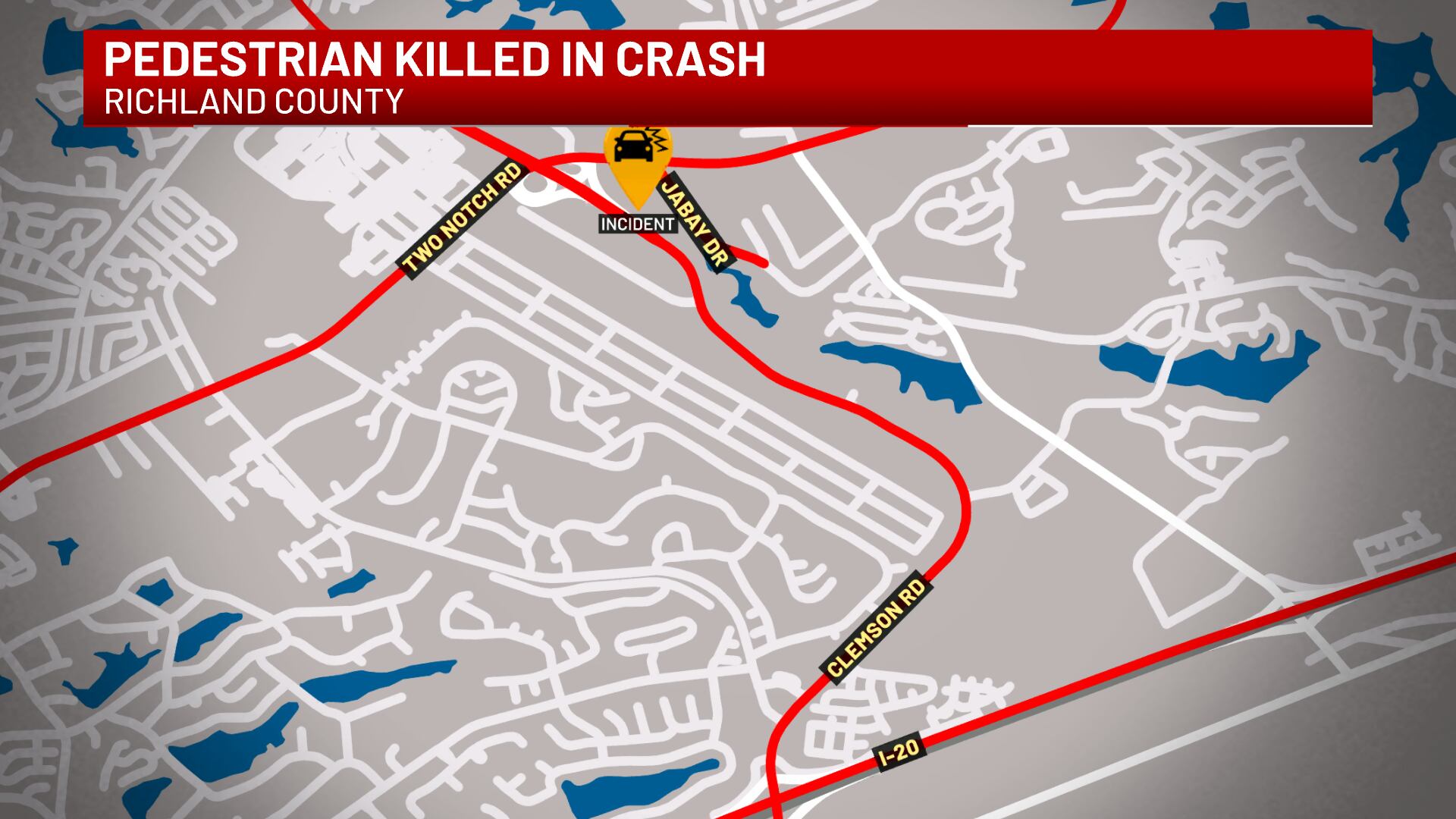 Pedestrian dead after crash in Richland County