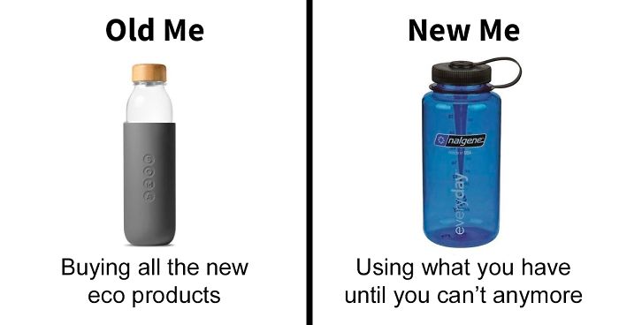 49 ‘Old Me vs. New Me’ Memes That Will Help You Reduce Waste