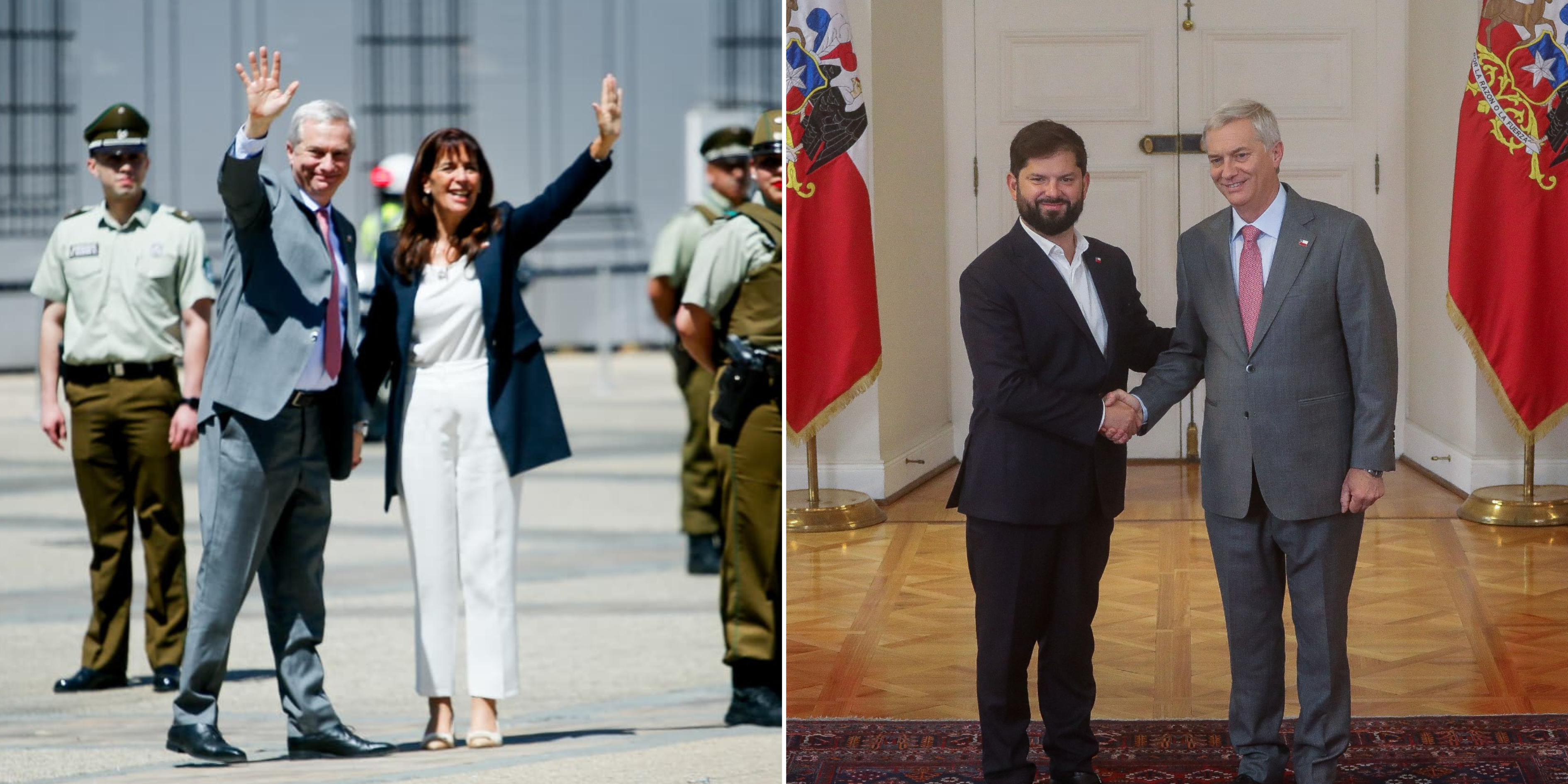 Presidente electo Kast llega a La Moneda junto a integrantes de su ...