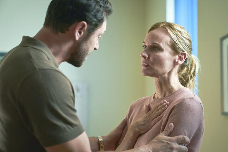 Kristof Galgoczi Nemeth/PARAMOUNT+ JJ Feild as Ed Carrisford and Diane Kruger as Jess Carrisford in 'Little Disasters'