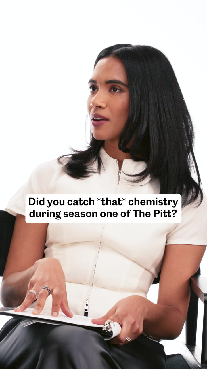 Did you catch that chemistry during season one of 'The Pitt?'