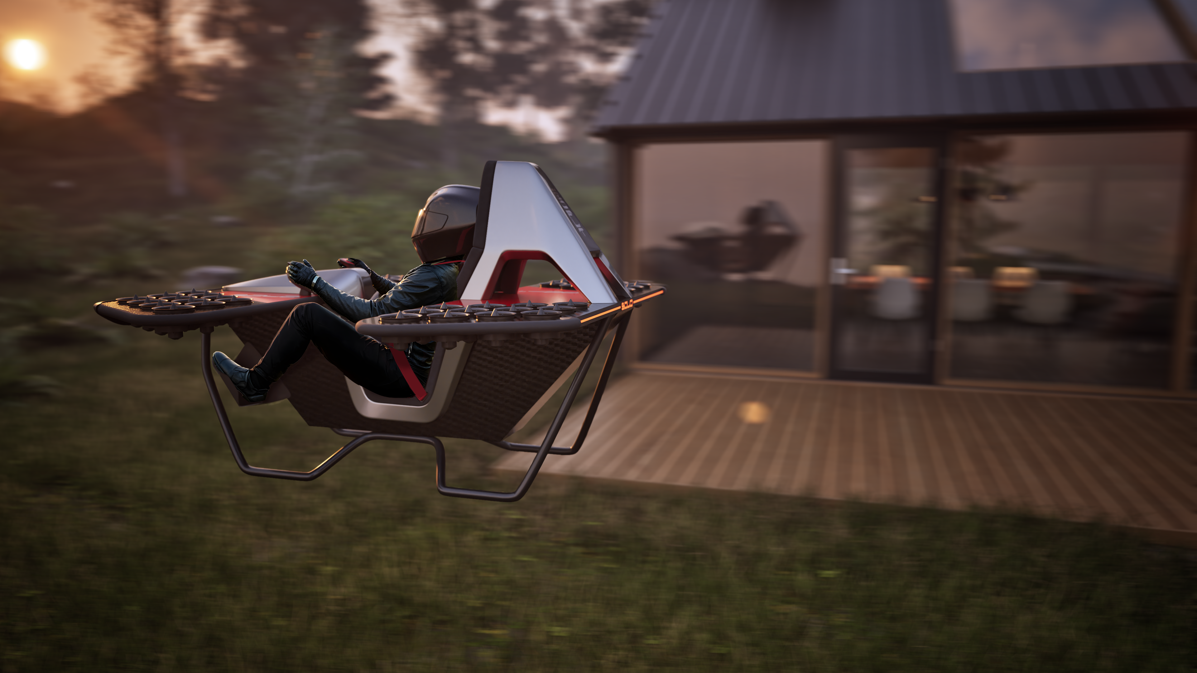 World's first flying motorcycle launches