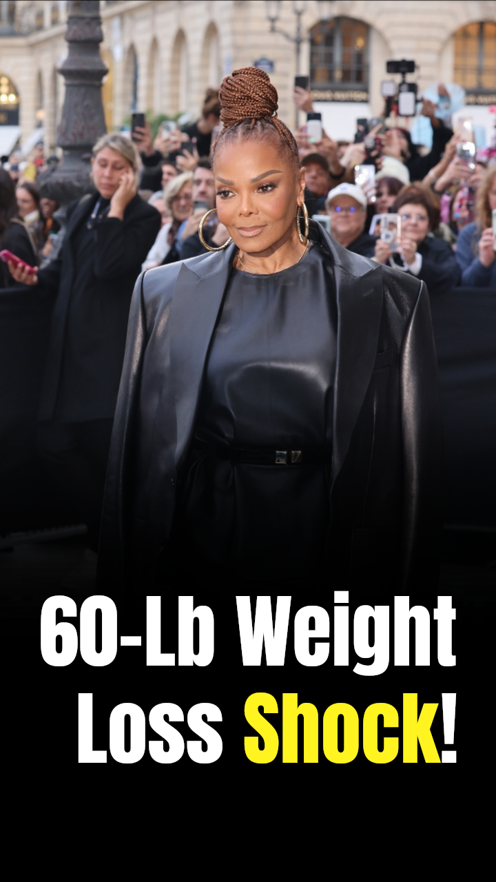 Janet Jackson debuts 60-lb weight loss in sleek leather look at Paris ...