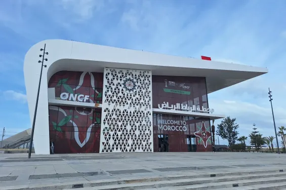 La nouvelle gare de Rabat-Riyad ouvre ses portes juste avant la CAN au ...
