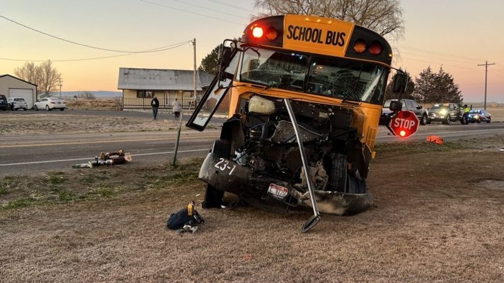 Two bus drivers, four students hospitalized after school buses crash ...