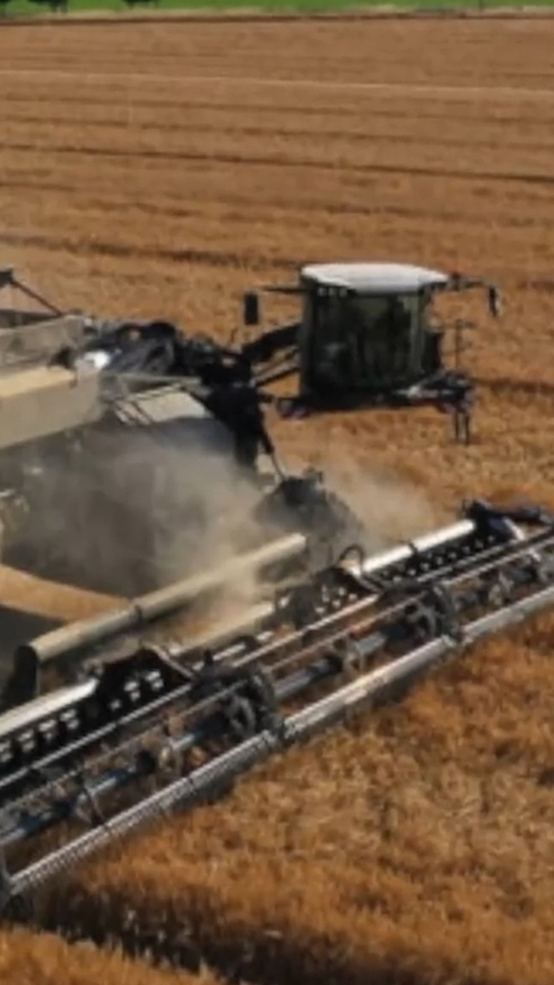 A look at a remote-controlled tractor