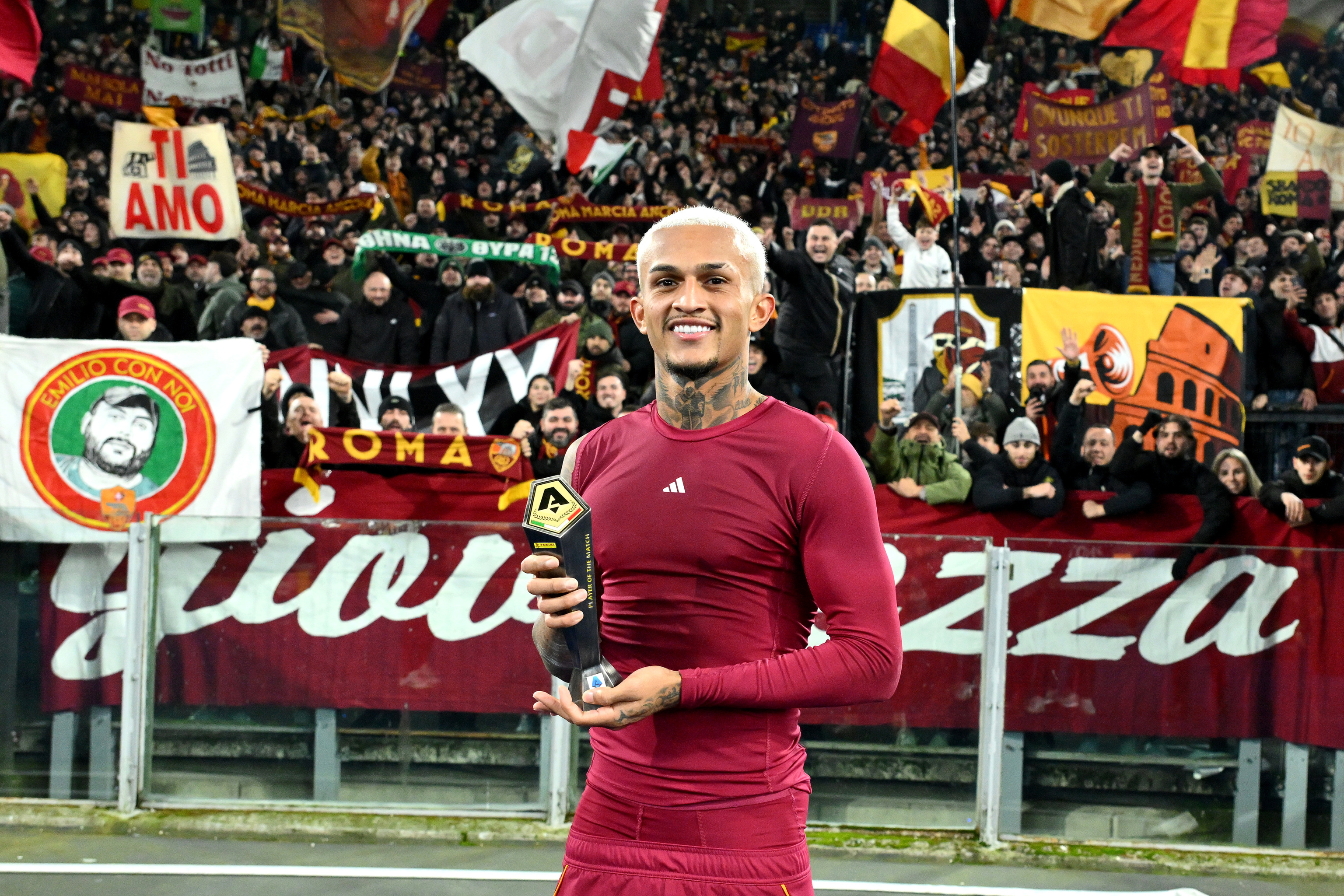 1-0 al Como, la Roma rivede la vetta