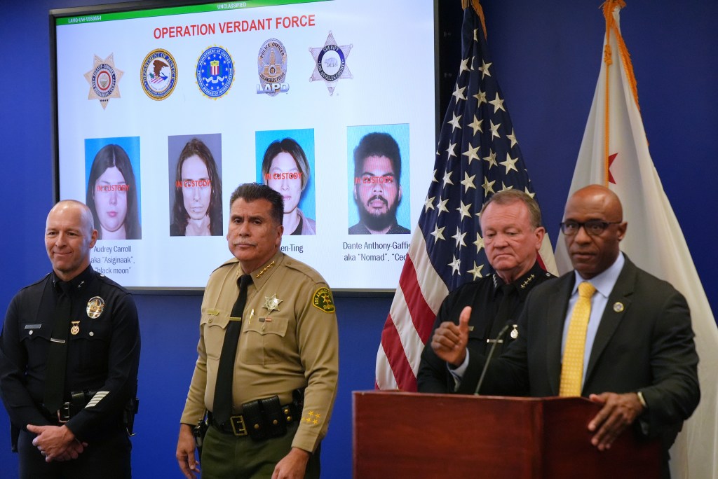 'Anti-capitalist' New Year's Eve LA terror plot suspects lived in ...