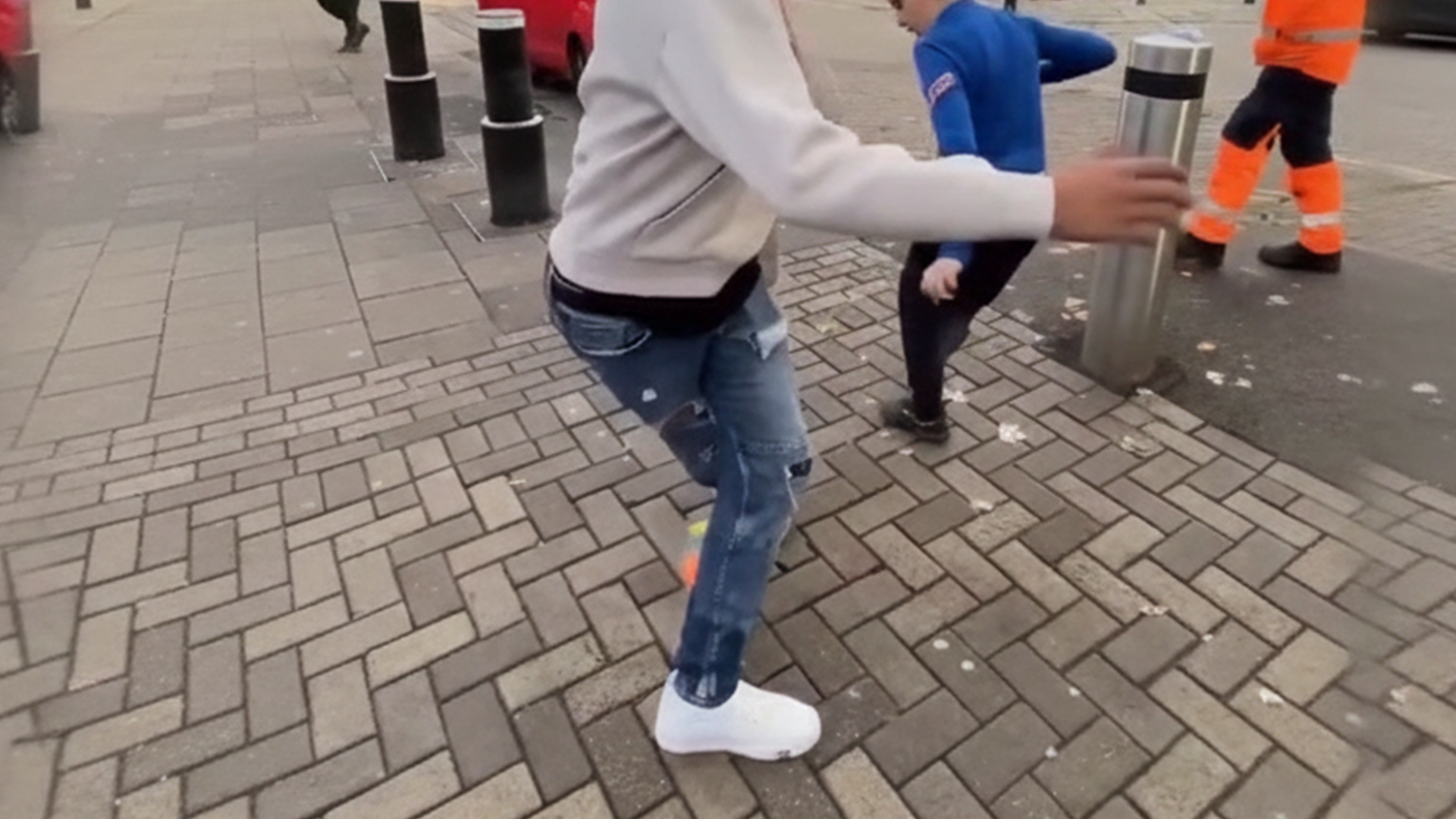 When a split second beats the defender