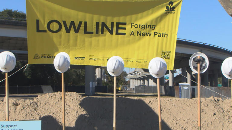 Charleston Lowline phase one construction begins