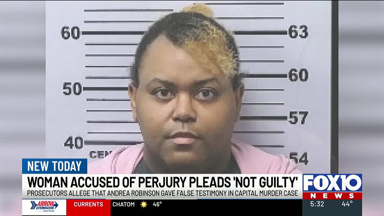 Woman charged with perjury related to capital murder case pleads not guilty