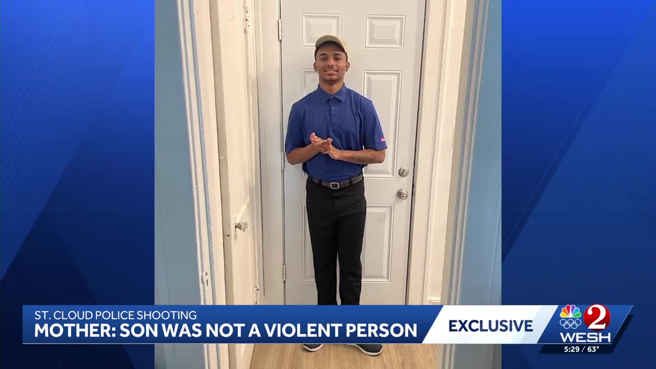 Mother speaks after son shot, killed in St. Cloud officer-involved shooting