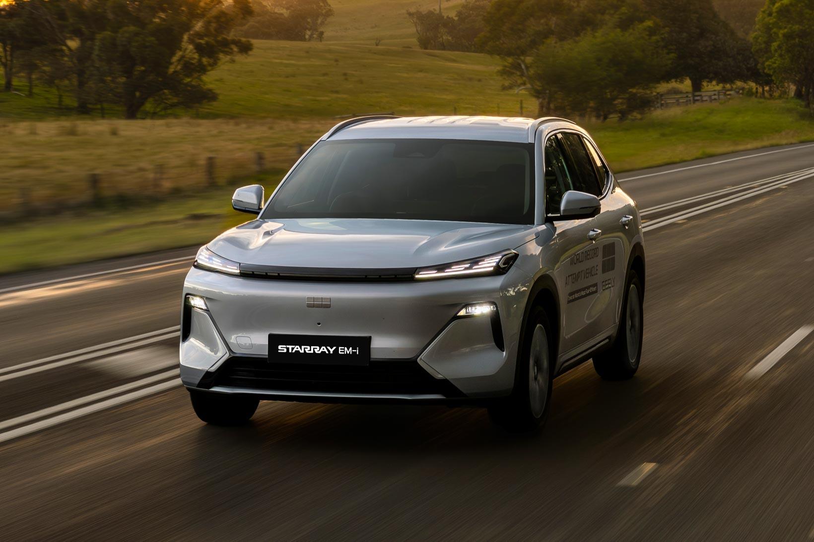 Geely Starray EM-i breaks a Guinness World Record on one of Australia’s ...