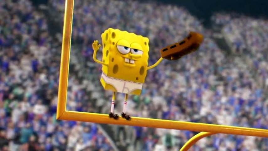 The SpongeBob Movie: Search for SquarePants: A wild scene at the ...