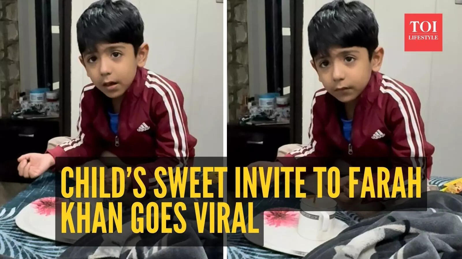 Why this child’s honest talk about his home and an adorable invite to