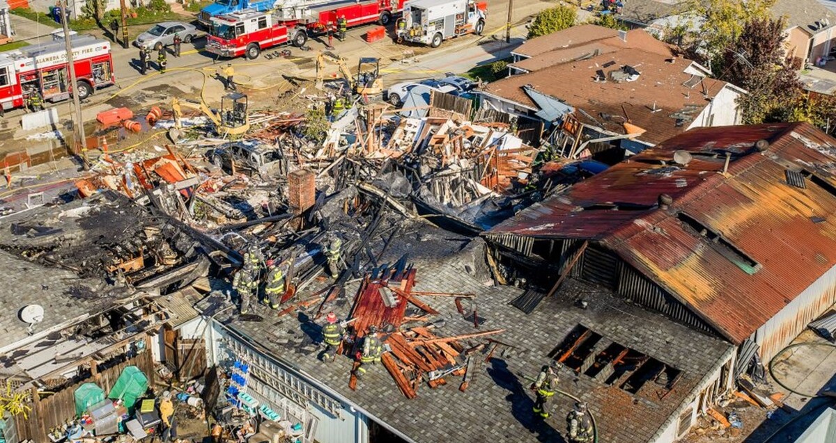 Parecía una bomba: video capta momento en que una casa entera explota ...