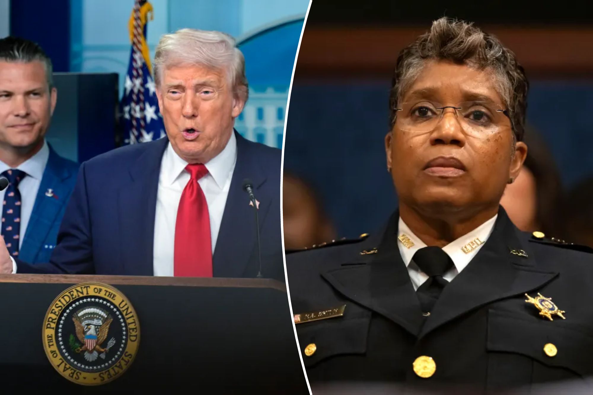 DC police chief accused of fudging crime data in blistering report days ...