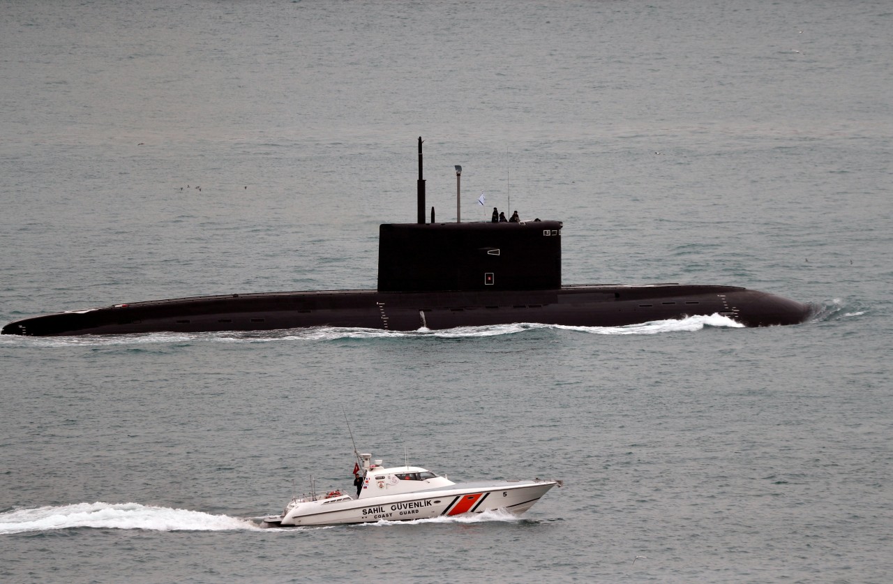 Ukraine claims naval first with underwater drone strike on Russian submarine<br><br>