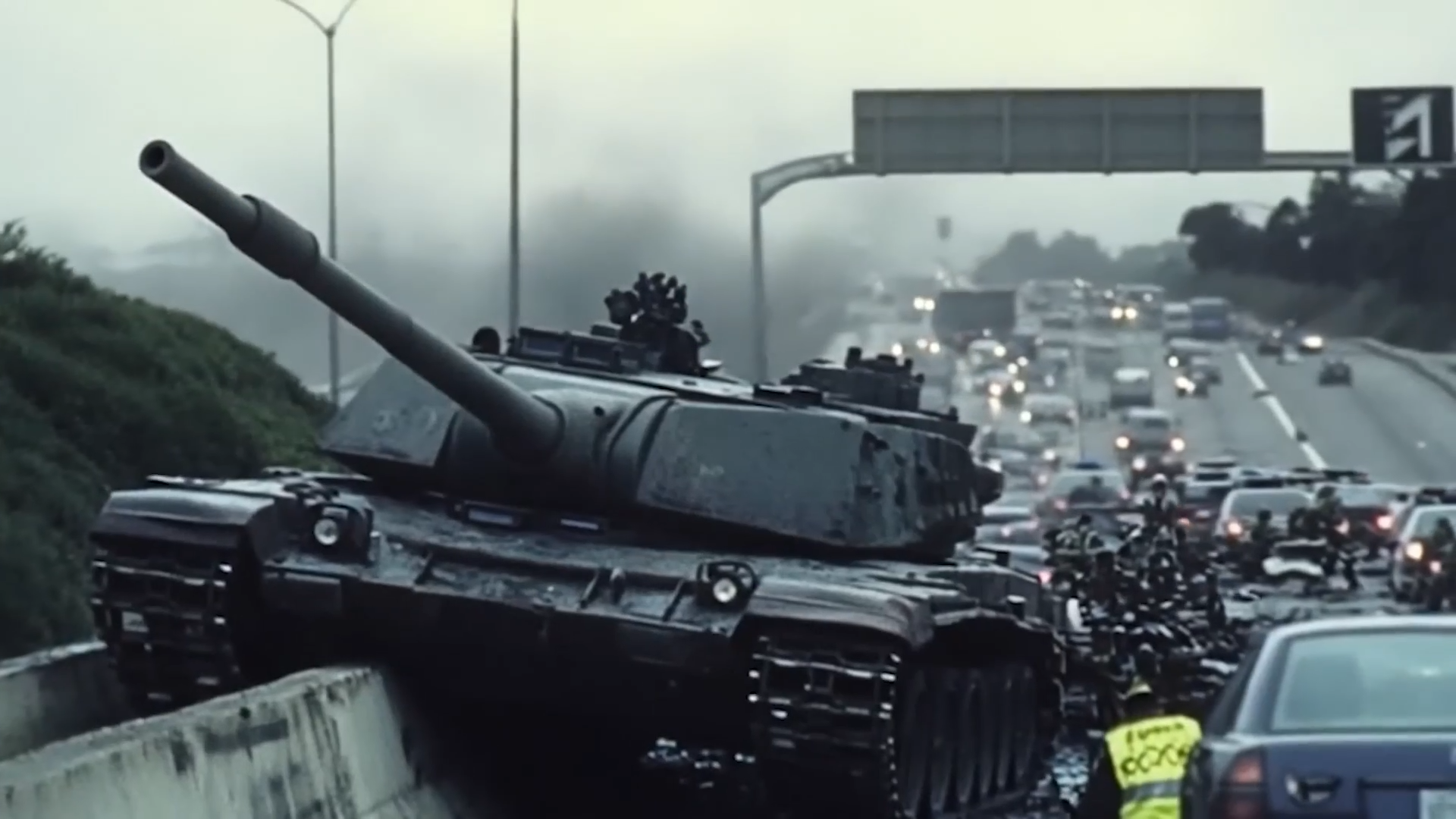 23 minutes of chaos: The tank rampage that stunned America