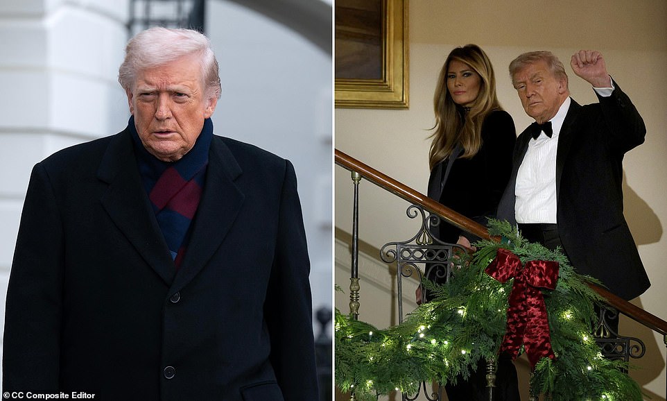 Christmas at the white house 2025