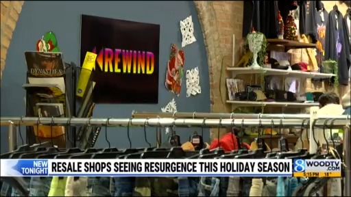 Resale shops seeing resurgence this holiday season