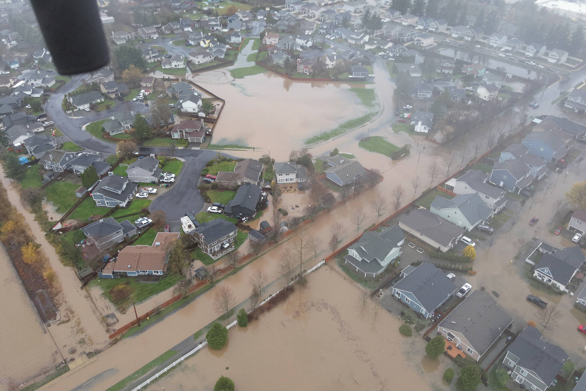 Enumclaw fared well as atmospheric river floods Washington