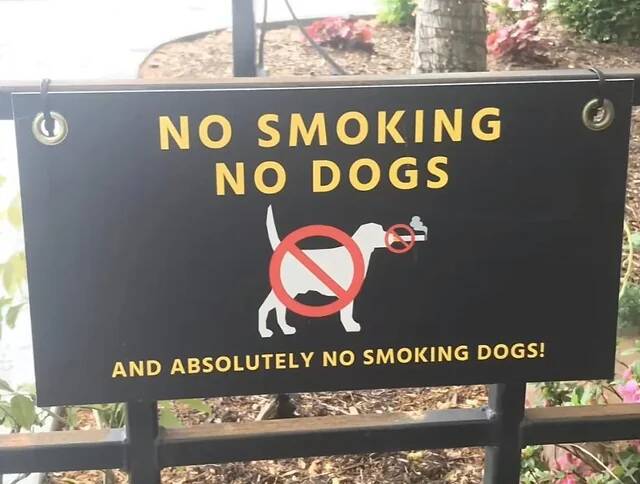 Humorous signs from daily life