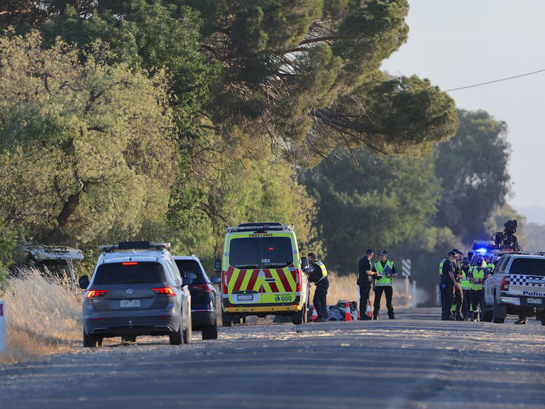 Four dead in horror minivan crash